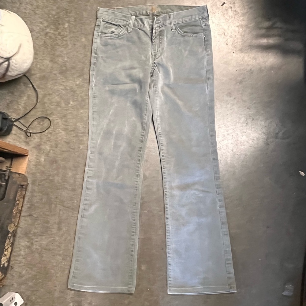 RARE 7 For All Mankind flare jeans Vintage Y2K Size 28